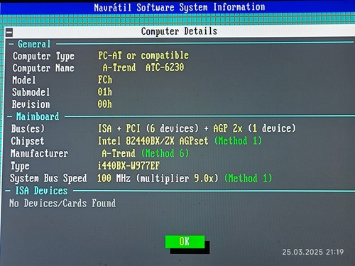 SLOT 1 AT A-Trend ATC-6230 *Coppermine* Motherboard, CPU & 256 MB RAM + Bonus - Picture 10 of 13