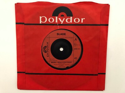 Slade - Merry Xmas Everybody 7" vinyl single record UK - Polydor 2058 ...