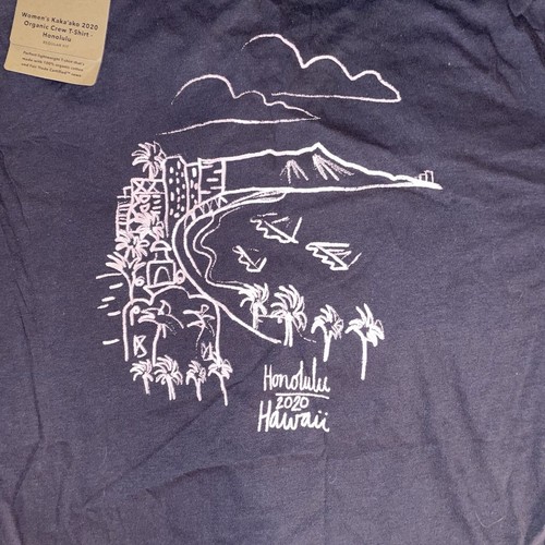 Patagonia Pataloha Kaka'ako Hawaii Honolulu Large Grey Pink 2020 Rare Limited - Picture 5 of 8