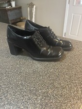 Mootsies Tootsies Chunky Heel Slip On Shoes Size 8.5