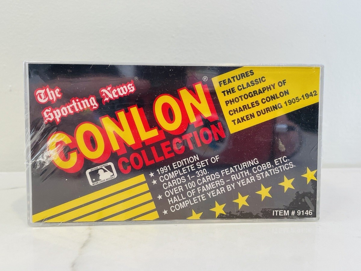 1991 SPORTING NEWS CONLON COLLECTION BASEBALL SEALED COMPLETE SET