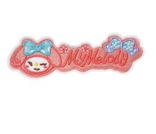 My Melody Hello Kitty Kawaii Sanrio Patch, Iron On/Sew On
