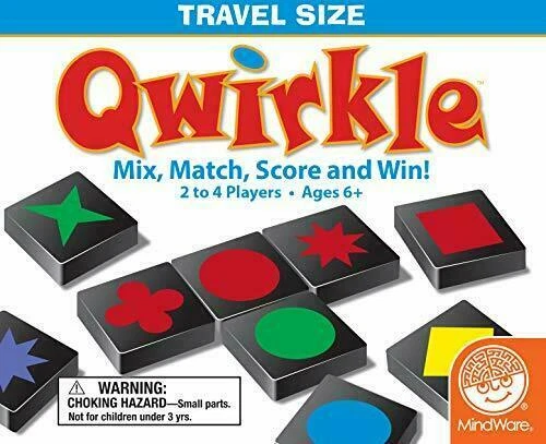 MindWare Qwirkle Travel Size Strategy and Logic Family Game - Mix, Match, Score - Image 4 of 4