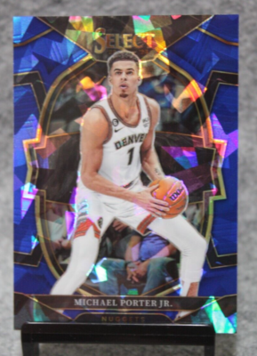 Michael Porter Jr 2022-23 Select Retail Concourse Blue Ice Prizm