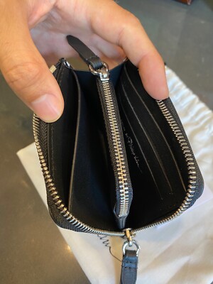 3.1 PHILLIP LIM New Unisex Brown & Black Mini Zip Around Wallet | eBay