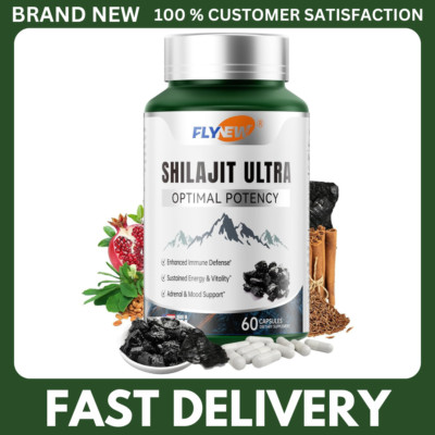Shilajit Ultra Fuerte 15250mg, 60cap,rhodiola,panax,turmeric | Cuotas Sin Interés - Foto 2