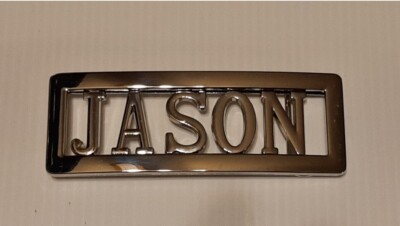 JASON Custom Personalized Name Belt Buckle -Put your name or word on Buckle