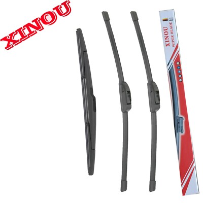 XINOU F & Rear Windshield Wiper Blade for Chrysler Town & Country  OEM Quality