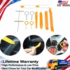 Universal Pry Removal Open Tools Kit Car Dash Door Trim Panel Clip Radio/Lights