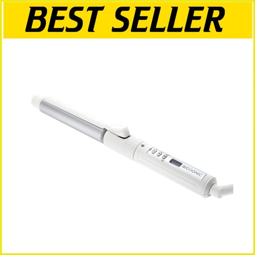 Lightweight Ceramic Curling Iron with Rotating Function - Perfect for Dry Hair
