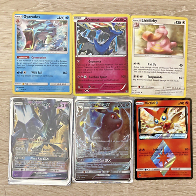 Pokemon Cards Assorted 6 cards total collectable trading cards rare fun | eBay Pokemon Cards Assorted 6 cards total collectable trading cards rare fun | eBay