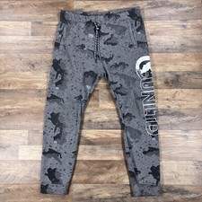 Ecko Unltd Sweatpants Mens Large Gray Fleece ...