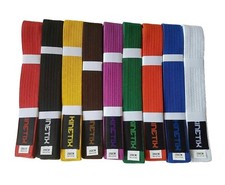 Karate Taekwondo Jiu-Jitsu Belt Professional Martial Arts 100% Cotton Brand New