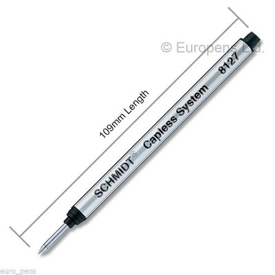 Visconti kompatibel Schmidt einziehbare kappenlose Tintenroller lang Mine 8127