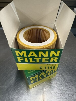 Lot Of 2 - New Mann C1140 Replacement Air Filter