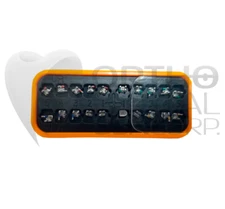 Brackets MINI W/H 3,4,5 MESH BASE ACRYLIC 20 pcs USA Seller Orthodentalusa Corp