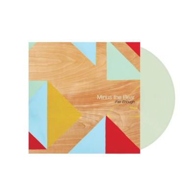 Minus the Bear Fair Enough 12'' GREEN VINYL Record & MP3! non lp songs! indie NEW
