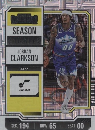 2023-24 Panini Contenders - Jordan Clarkson #34