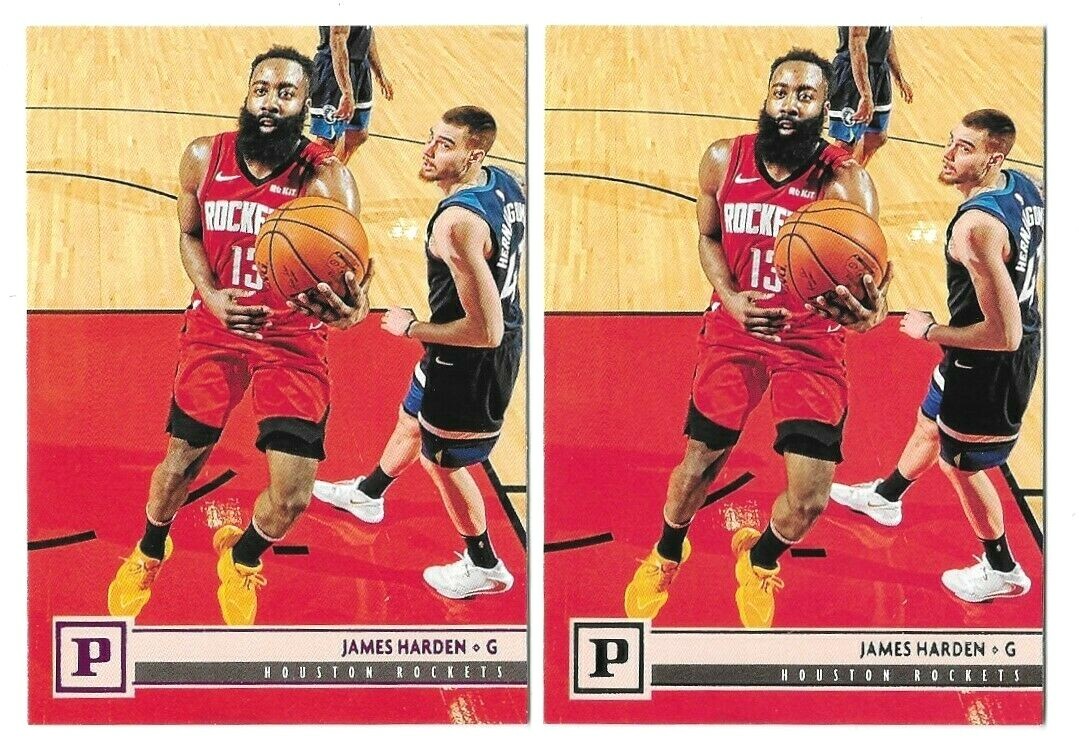 James Harden 2019-20 Panini Chronicles Lot w/ Pink Parallel #131 Houston Rockets