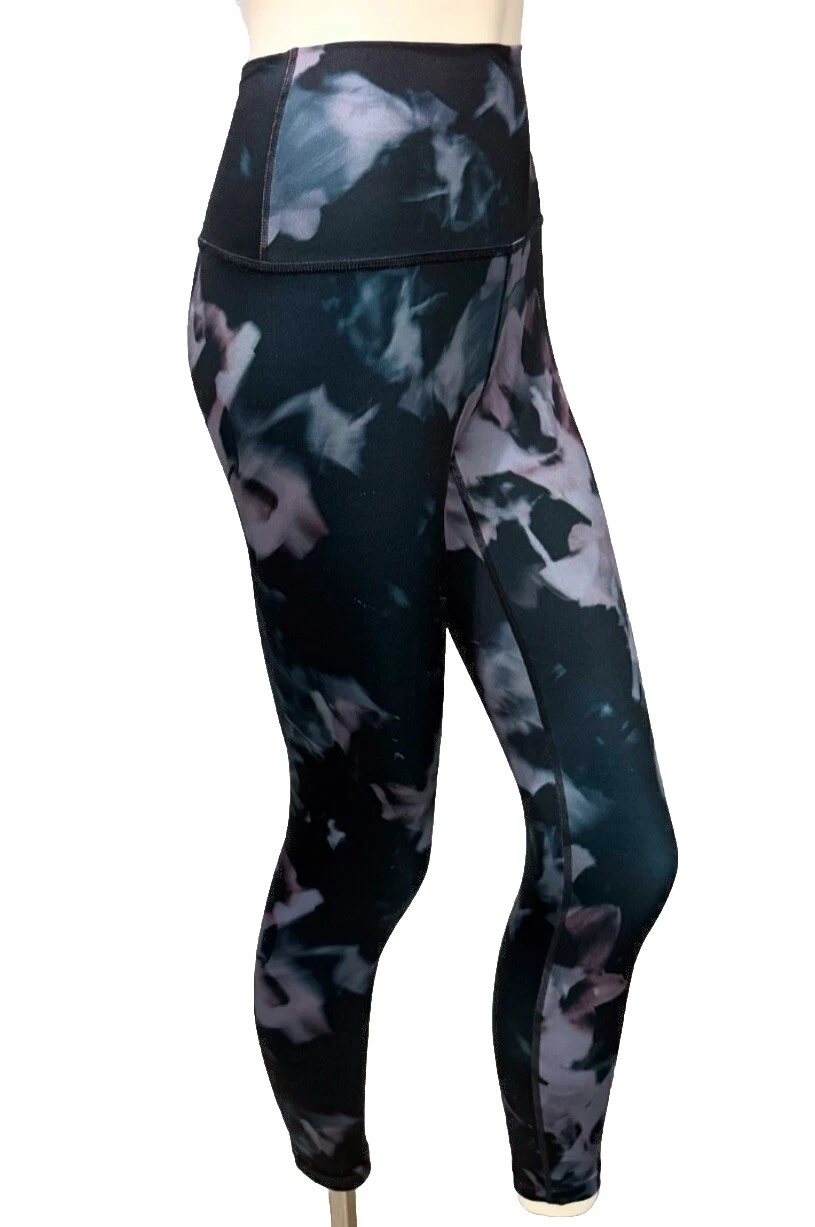 beyond-yoga high waisted midi lux print floral leggings
