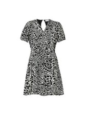 Abito Liu Jo da donna, modello Corto in viscosa, dal fit regular, colore bian...