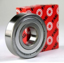 FAG 608 ZZ C3 Deep Groove Ball Bearing, Metal Shielded 8x22x7 mm