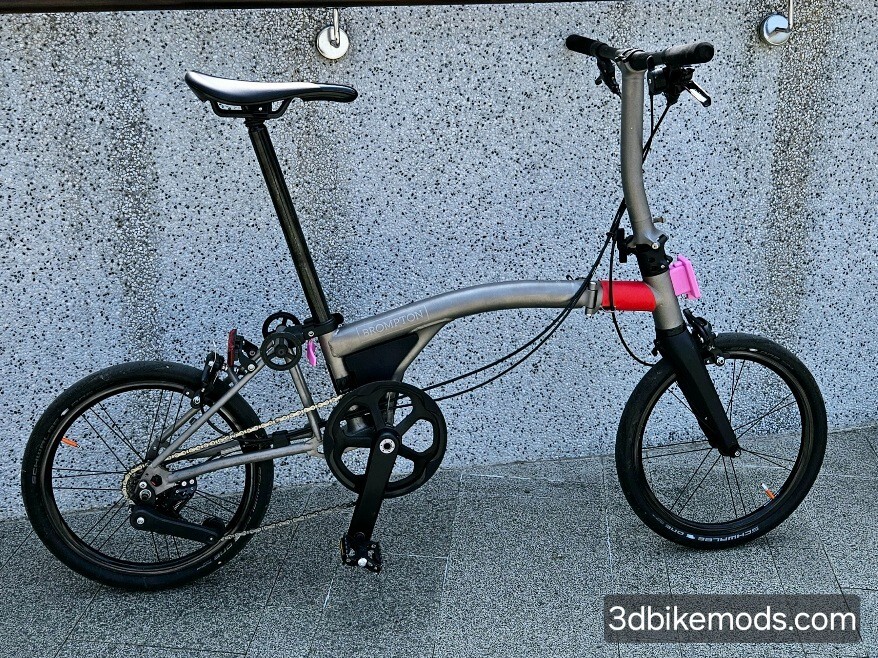 TPU triangle bag for Brompton T Line (Glossy black) | eBay