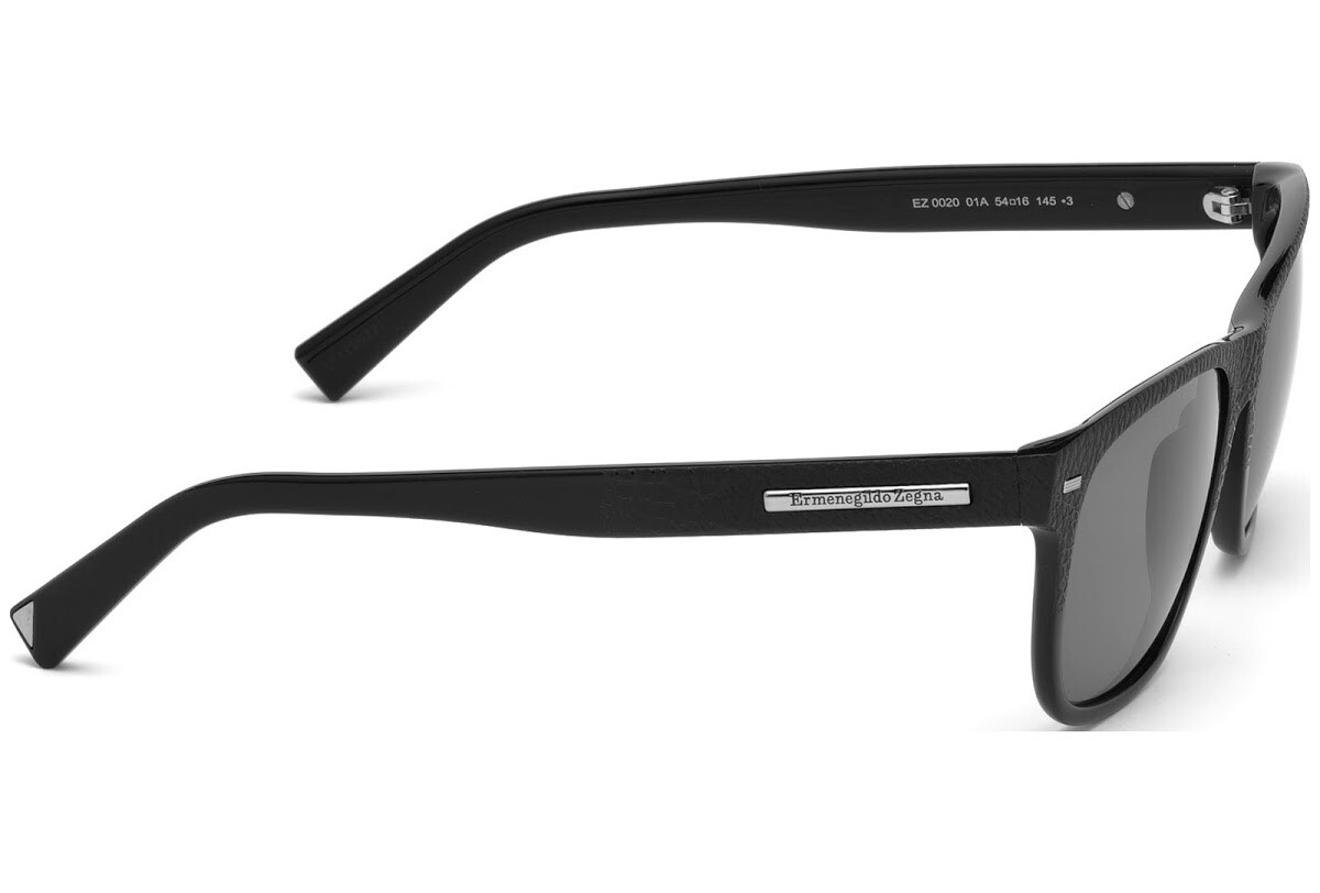 Ermenegildo Zegna EZ0020 01A Black Plastic Sunglasses Frame 