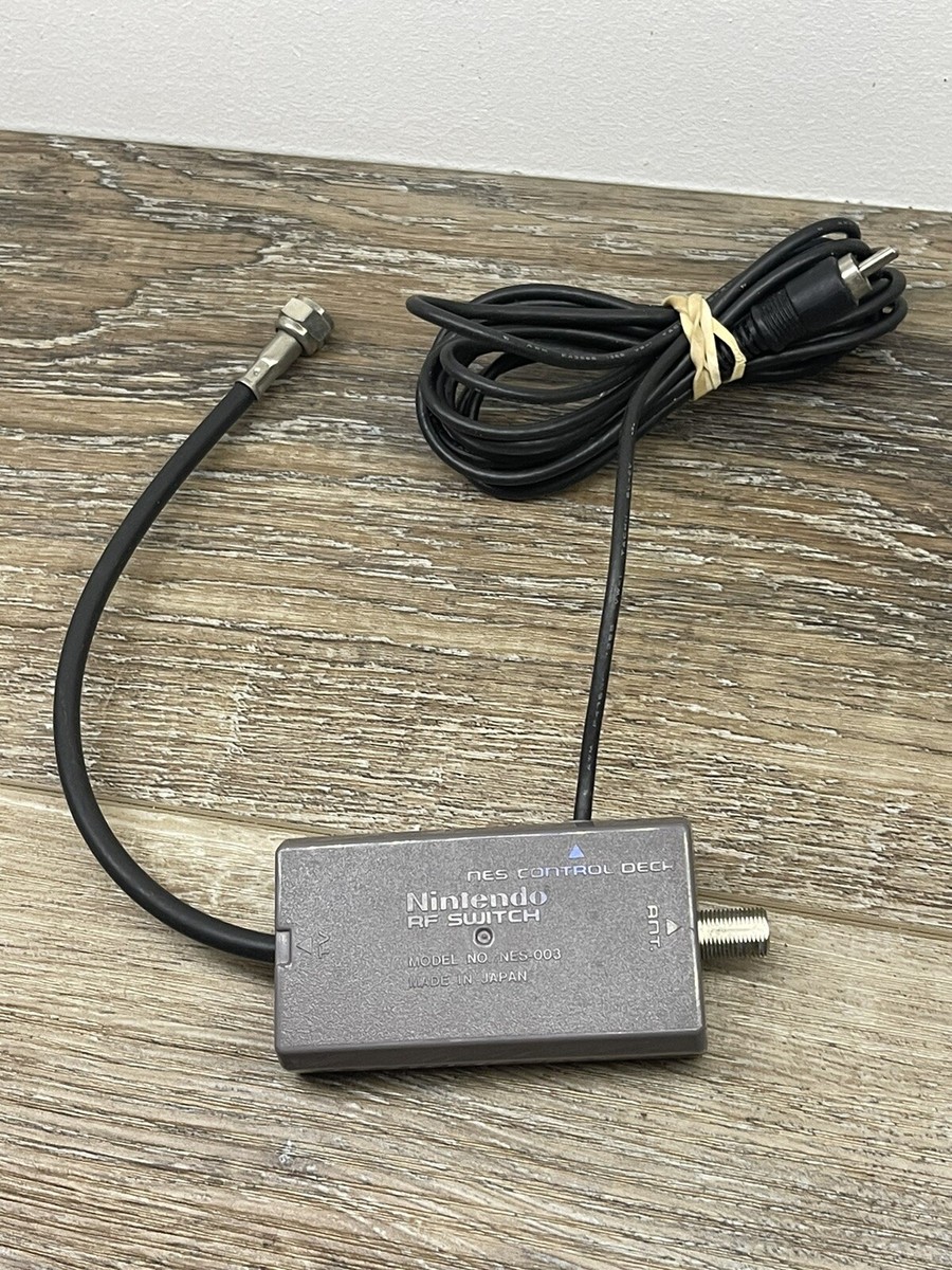 Nintendo NES RF AV Cable adapter Switch SNES NES-003 Official OEM