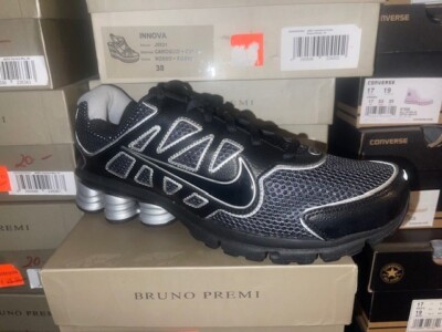 Original Nike Shox Qualify 2 Neu Gr:43 90 95 270 schwarz silber R4 NZ 442114-022
