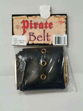 DELUXE QUALITY SANTA'S PIRATE BELT BUCKLE ADULT HOLIDAY COSTUME ACCESSORY