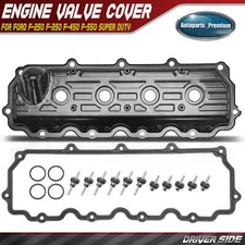 Left Engine Valve Cover for Ford F-250 F-350 F-450 F-550 Super Duty 2004-2007