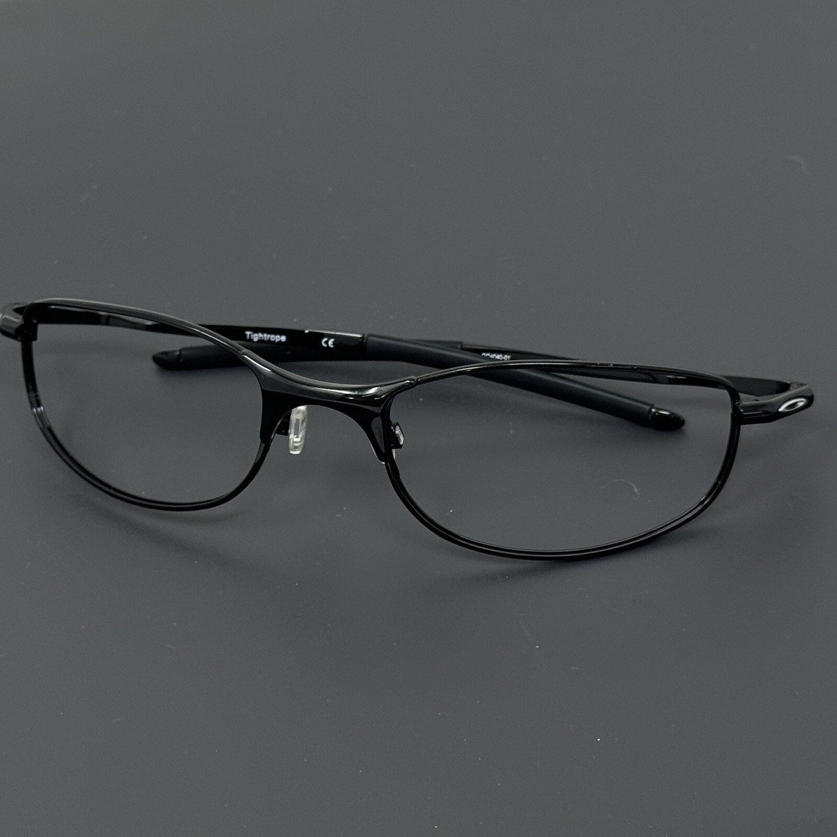 Oakley Tightrope Sunglasses FRAME ONLY OO4040 01 Black USA