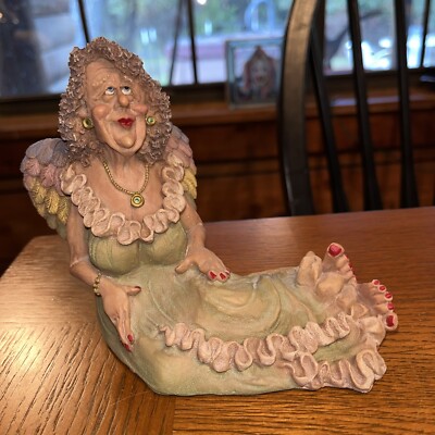 FRUMPS Grannie “Pearl E Gates” Silent Screen Actress Figurine