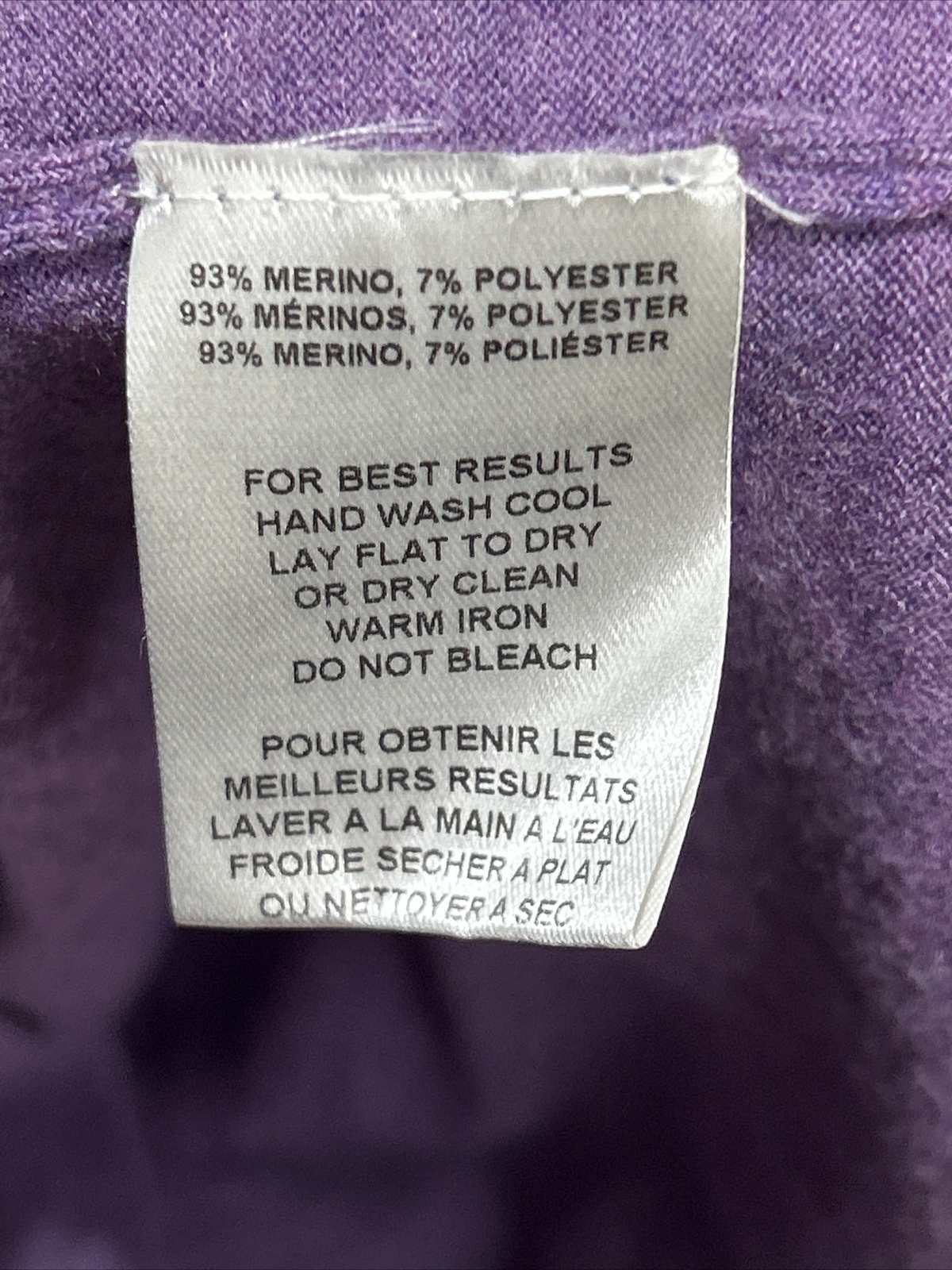 Peter Millar Excursionist Flex Purple Merino Poly… - image 9