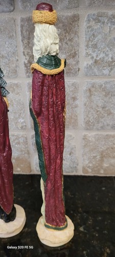 2 Windsor Collection 12” Santa Collectible Pencil Santas Excellent Condition - Picture 4 of 7