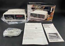 Vintage Soundesign AM FM Clock Radio Cassette with Telephone 7580IVY New