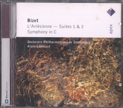 2564620822 Alain Lombard Bizet: L'arlesienne-Suites 1 & 2; Symphony in C CD