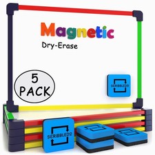 Magnetic Dry Erase Board for Kids Whiteboard 9  x12  Includes White