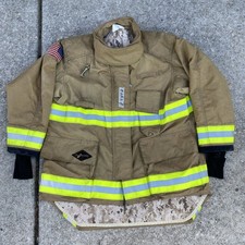 Firefighter Bunker TurnOut Gear Coat Quaker Safety 48 X 30 X 36 2016