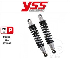 Yamaha XJ 650 T Turbo 1982-1984 [YSS Black Twin Hydraulic Suspension Shocks]