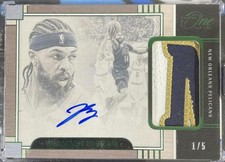 Brandon Ingram 2023-24 Panini One And One Jersey Auto #JA-BIG Blue SP /5