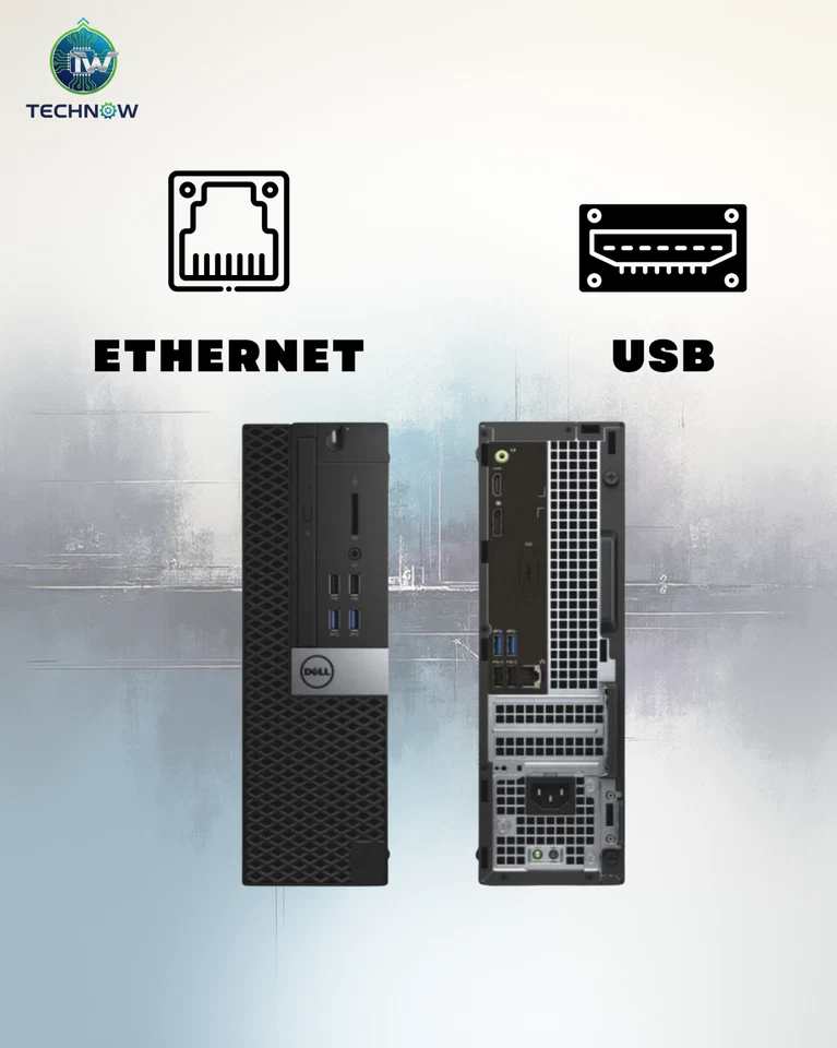 DELL OptiPlex Desktop PC i5,Up to 32GB RAM, 1TB NVME SSD,Windows 11 PRO,Wifi+BT - Image 4 of 4