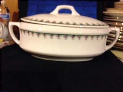 Haas & Czjzek 1792 H&C Schlaggenwald Oval Covered Soup Tureen