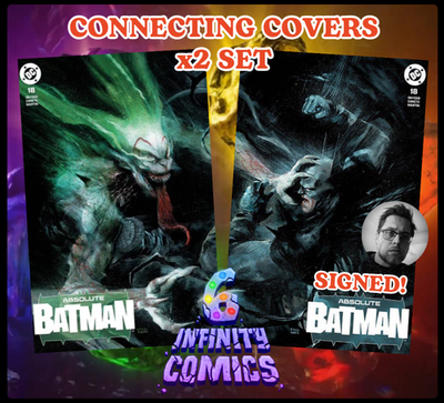 ABSOLUTE BATMAN #18 🦇🔥 BATMAN BOOK SIGNED BY MARTIN SIMMONDS