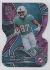 2022 Panini Spectra Rookies Neon Pink Prizm Die-Cut 17/20 Erik Ezukanma 0q21