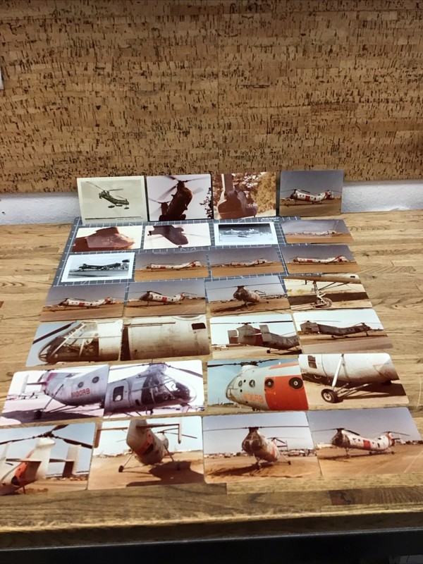Lot Of Piasecki Tandem Helicopter 3.5” X 5” Pictures ER-3