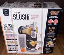 Ninja SLUSHi 3-in-1 72oz Professional Frozen Drink Maker FS300 SEALED 3 Preset’s