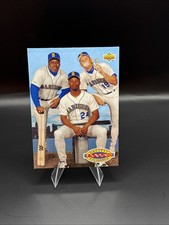 1993 Upper Deck - Teammates Ken Griffey Jr, Jay Buhner, Kevin Mitchell #55