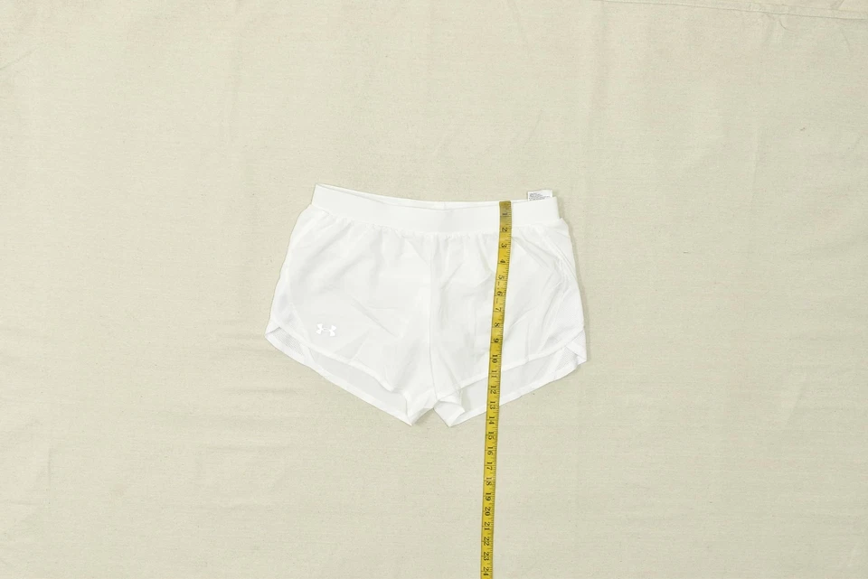 Under Armour HeatGear Women's White Athletic Running Shorts Size M - Image 3 of 4